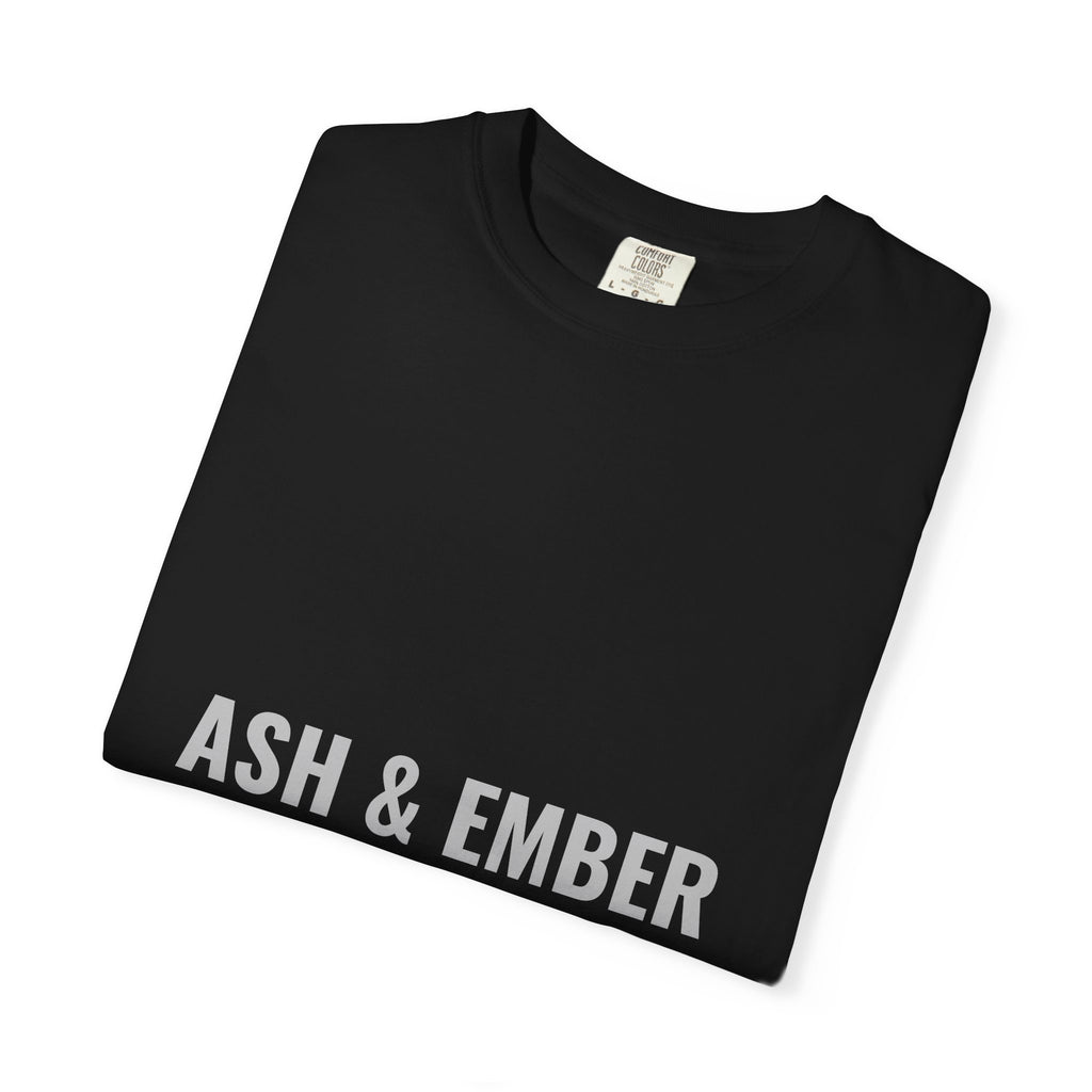 Phoenix Graphic T-Shirt — "Ash & Ember: Rise. Transform. Become."